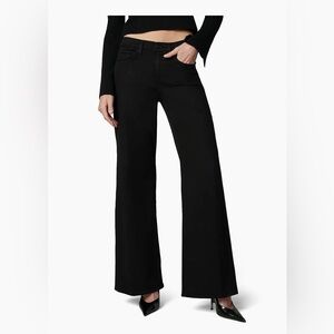 Joe's Jeans Loulou Black Wide Leg Jeans 27